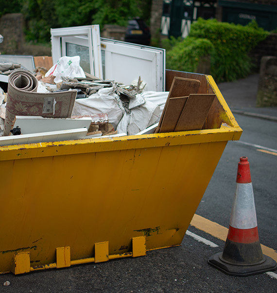 Affordable builders skip hire in Hebden Bridge