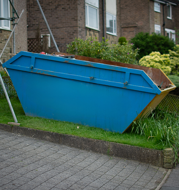 Maxi skip hire for garden waste clearance in Hebden Bridge